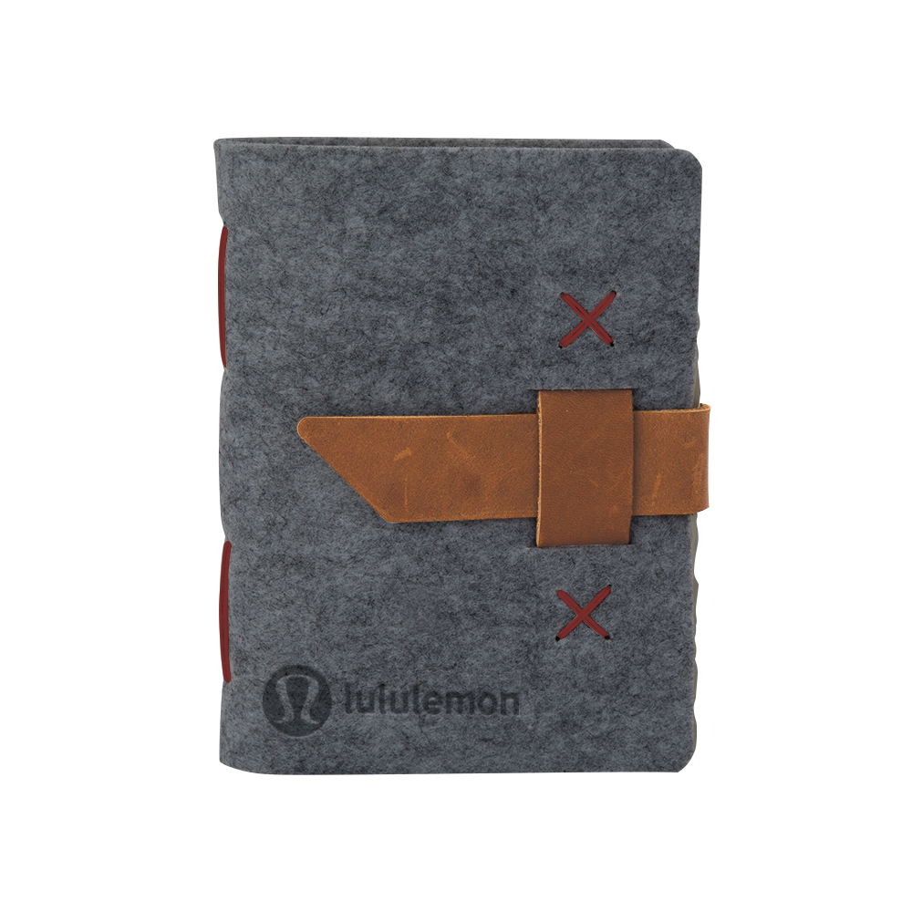 Harlequin Felt Journal 1