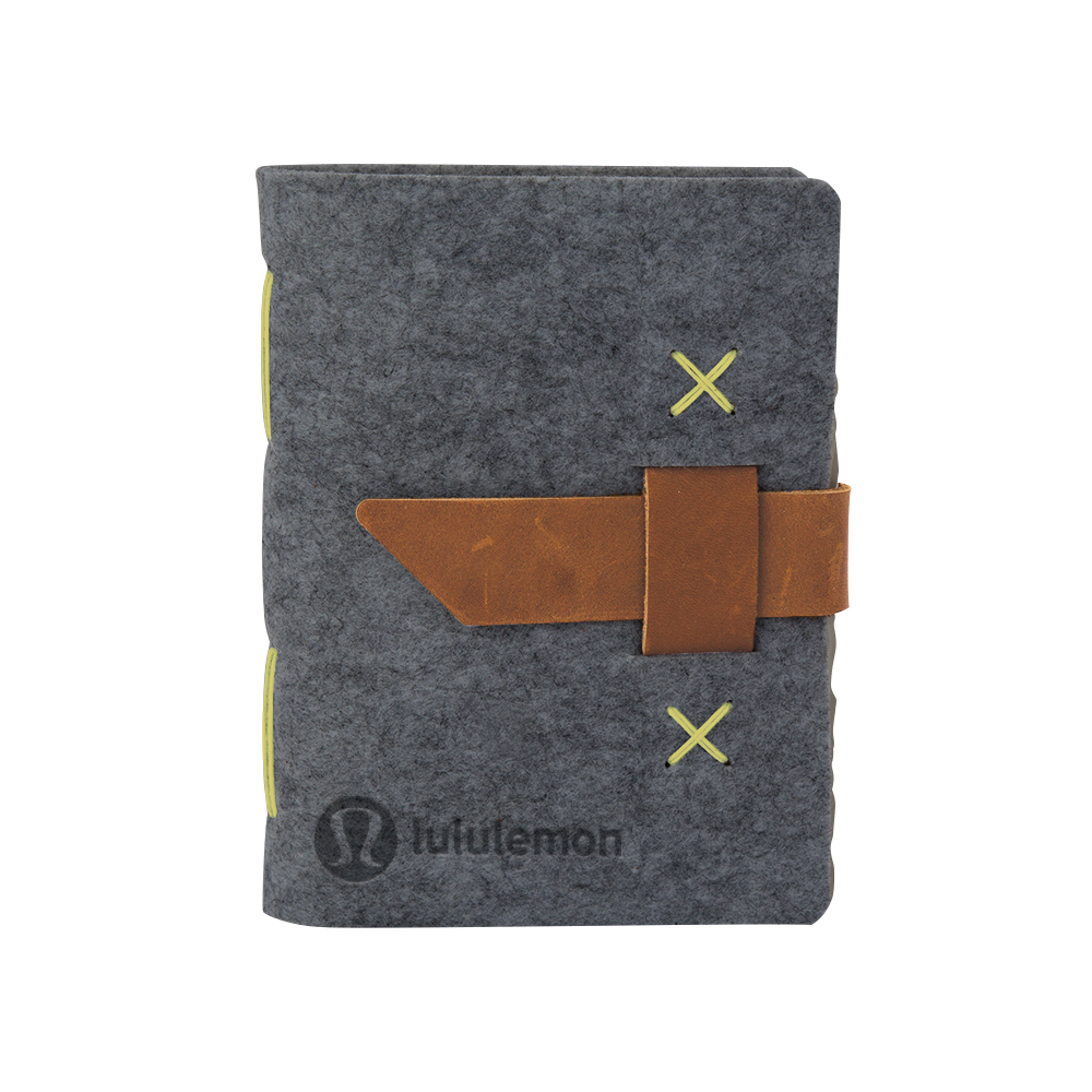 Harlequin Felt Journal 1