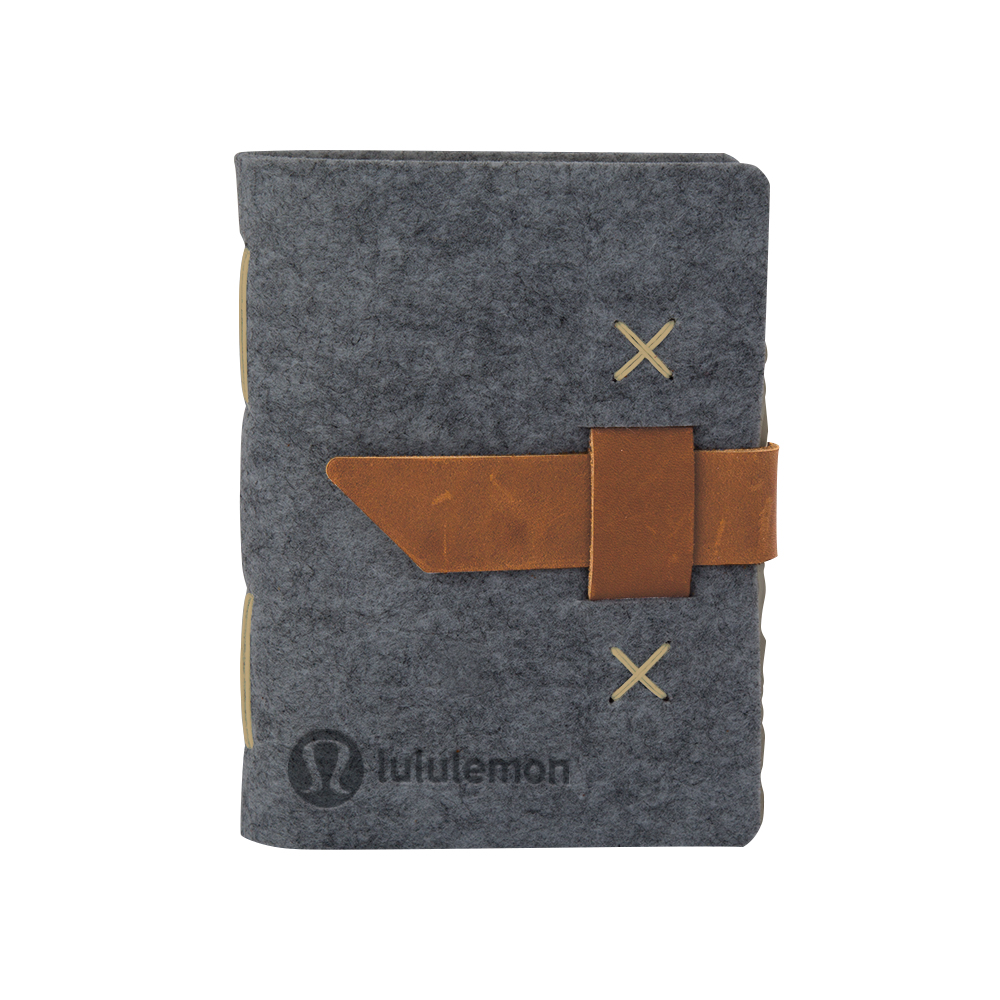 Harlequin Felt Journal 1