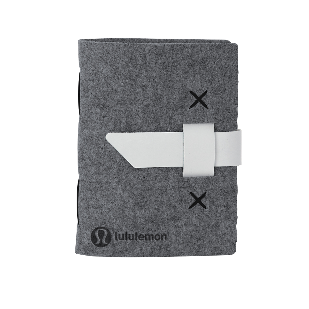 Harlequin Felt Journal 1