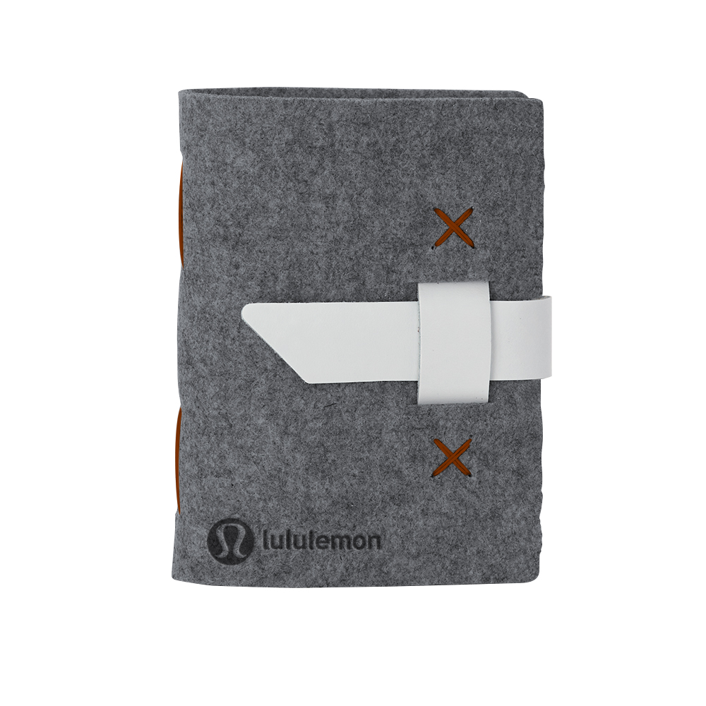 Harlequin Felt Journal 1