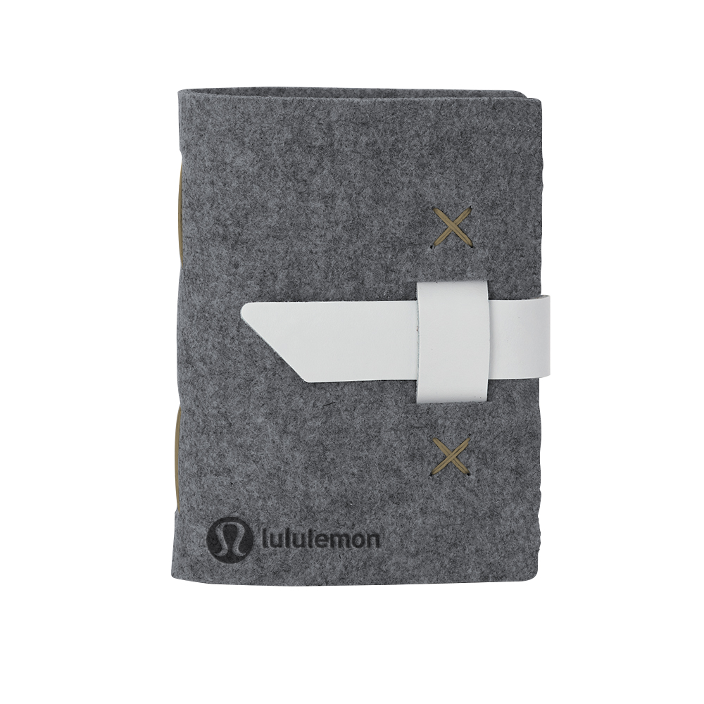Harlequin Felt Journal 1