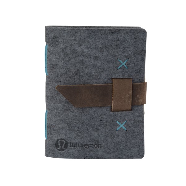 Harlequin Felt Journal 1