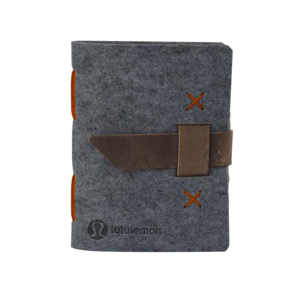 Harlequin Felt Journal 1