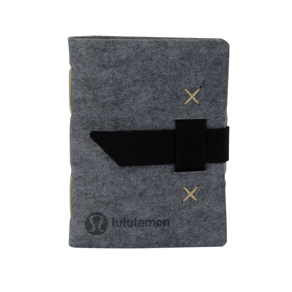 Harlequin Felt Journal 1