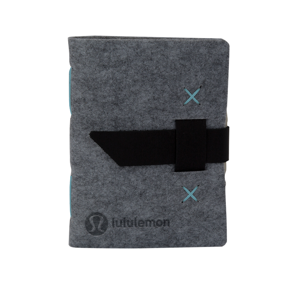 Harlequin Felt Journal 1