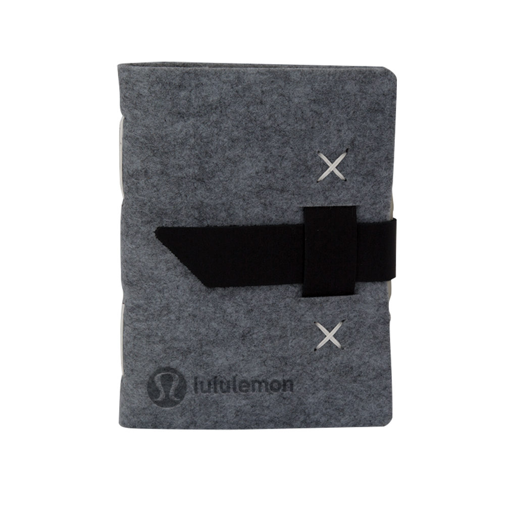 Harlequin Felt Journal 1