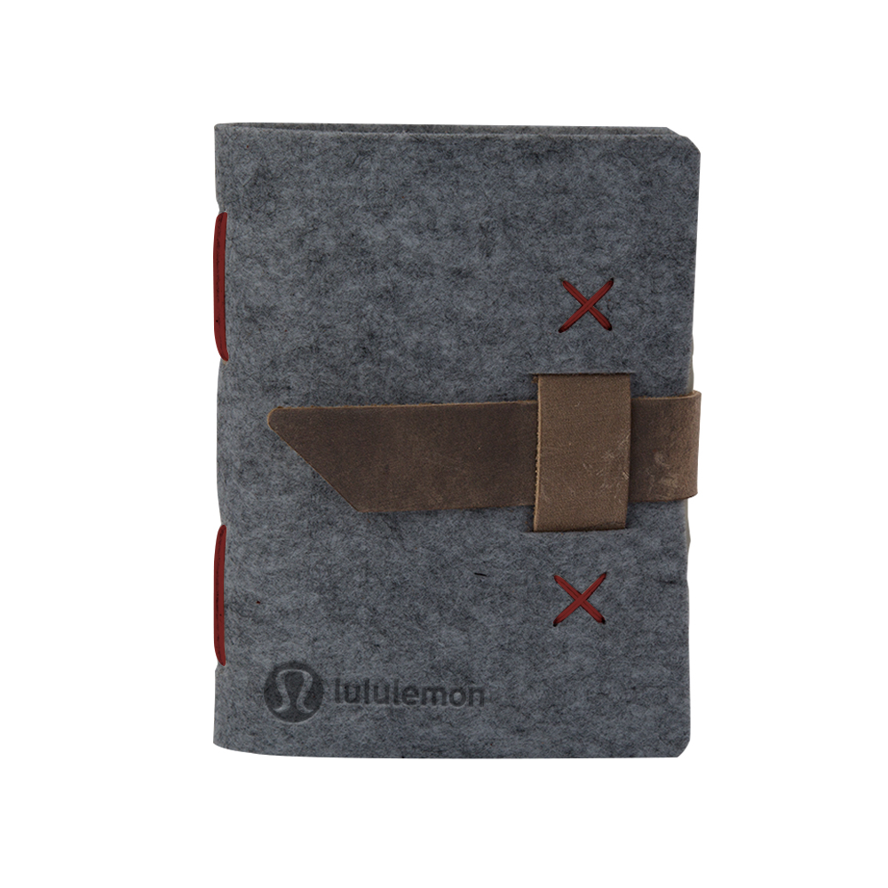 Harlequin Felt Journal 1