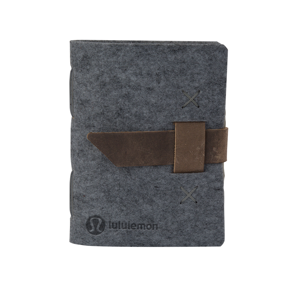 Harlequin Felt Journal 1