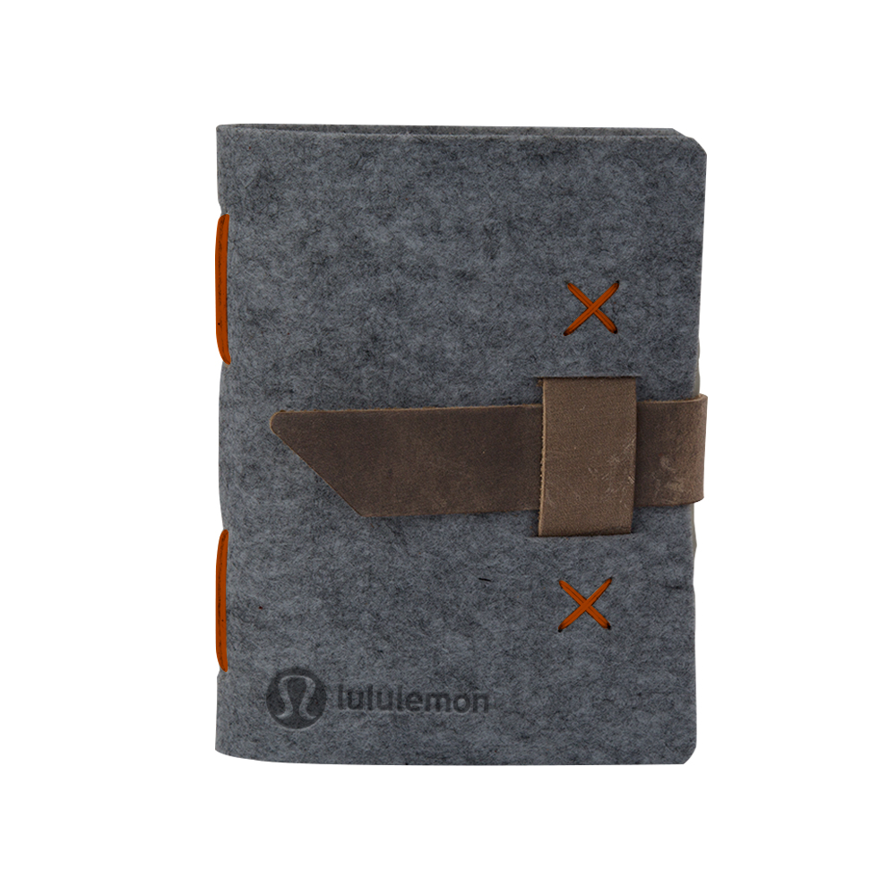 Harlequin Felt Journal 1