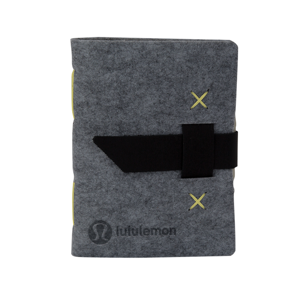Harlequin Felt Journal 1
