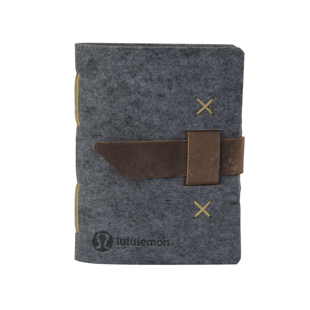 Harlequin Felt Journal 1