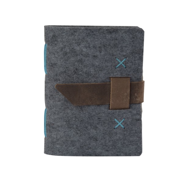 Harlequin Felt Journal 1