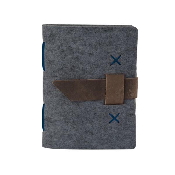 Harlequin Felt Journal 1
