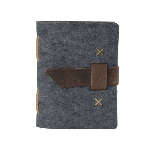 Harlequin Felt Journal 1