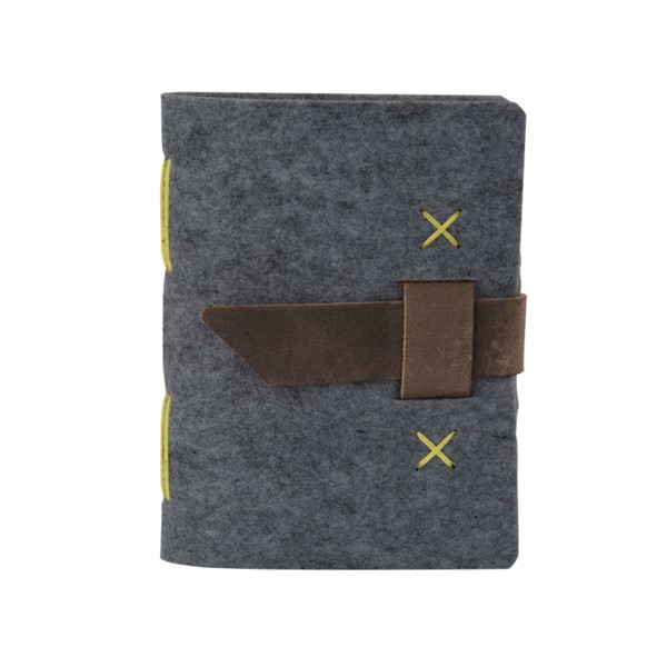 Harlequin Felt Journal 1