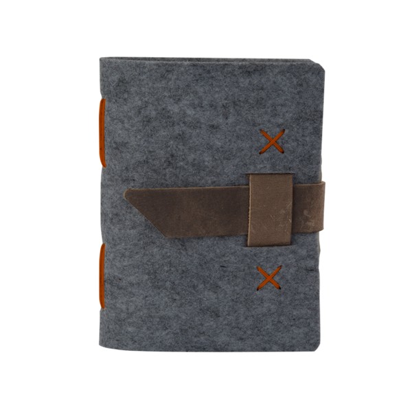 Harlequin Felt Journal 1