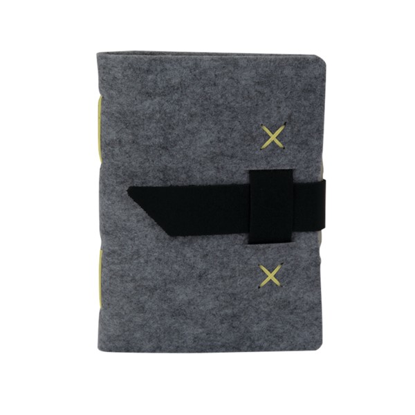Harlequin Felt Journal 1
