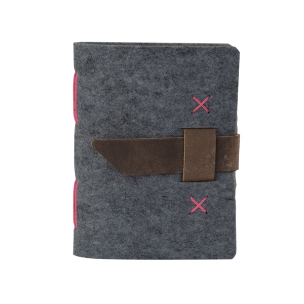 Harlequin Felt Journal 1