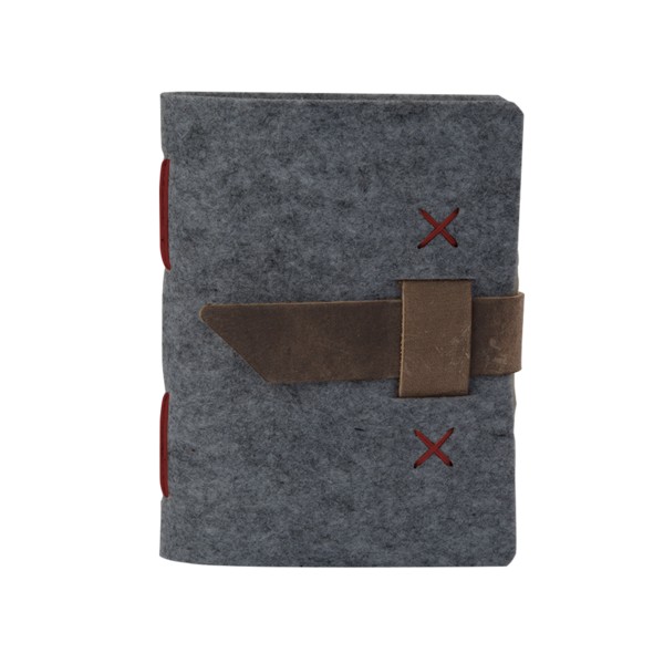 Harlequin Felt Journal 1