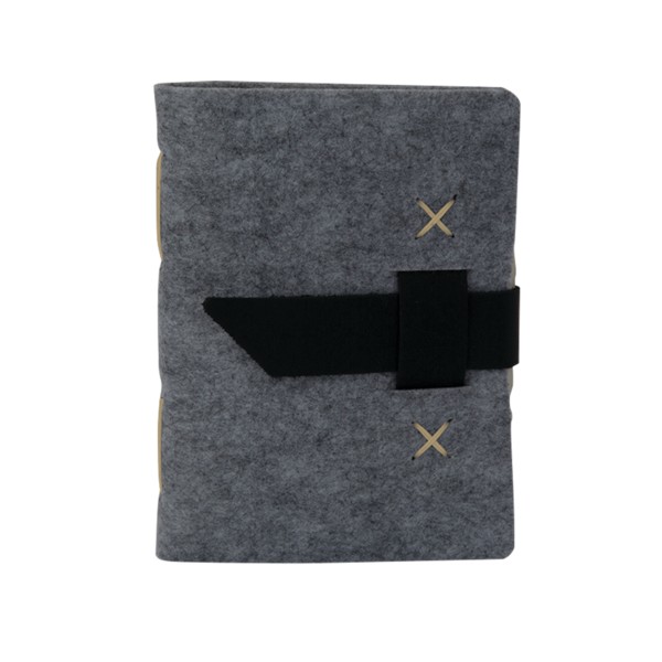 Harlequin Felt Journal 1