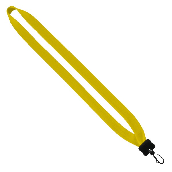 3/4" Cotton Lanyard with Plastic Clamshell & Swivel Snap Hook 1
