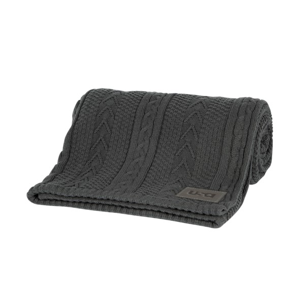 Cable Sherpa Blanket 1