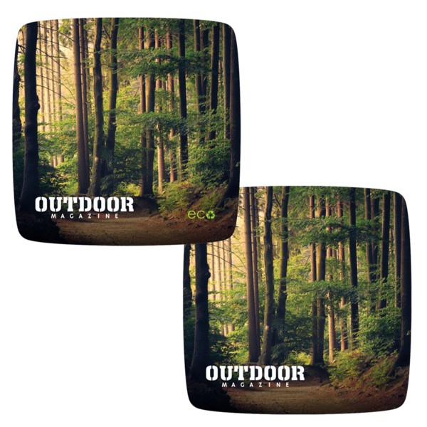 USA Made Eco rPET Microfiber Cloth - 6" x 6" 1 USA Made Eco rPET Microfiber Cloth - 6" x 6" 1