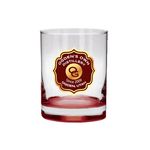 Cask Strength 13.5 oz Libbey Heavy Base Whiskey Rocks Glass 1