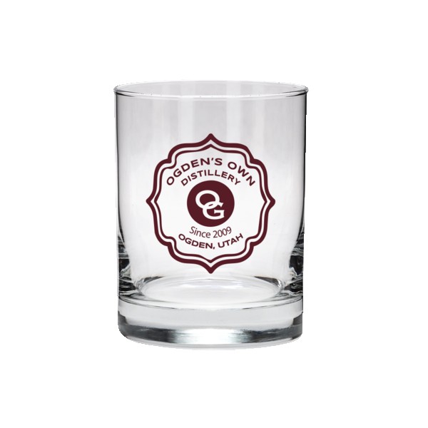 Cask Strength 13.5 oz Libbey Heavy Base Whiskey Rocks Glass 1