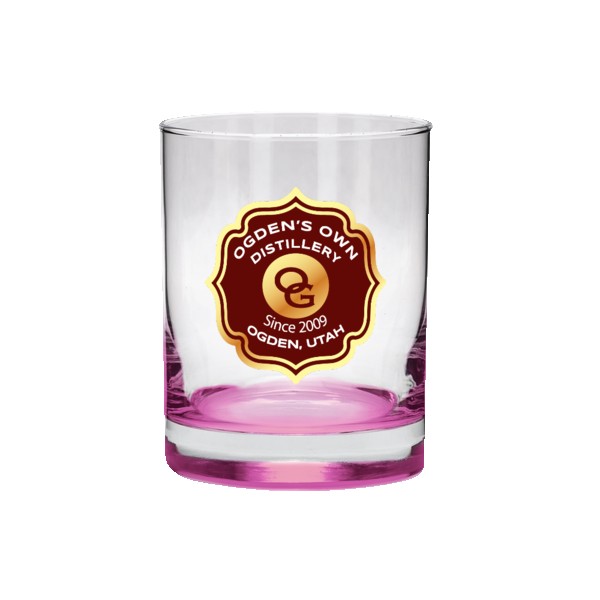 Cask Strength 13.5 oz Libbey Heavy Base Whiskey Rocks Glass 1