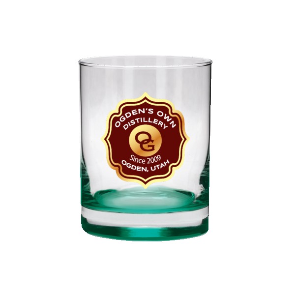 Cask Strength 13.5 oz Libbey Heavy Base Whiskey Rocks Glass 1