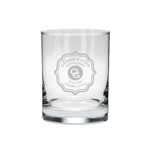 Cask Strength 13.5 oz Libbey Heavy Base Whiskey Rocks Glass 1