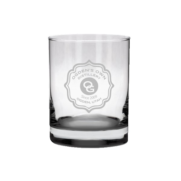Cask Strength 13.5 oz Libbey Heavy Base Whiskey Rocks Glass 1