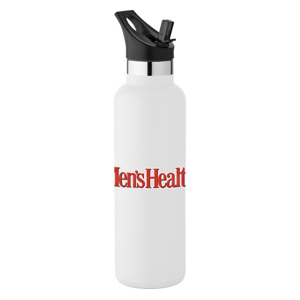 20 oz Basecamp Mesa Tundra Bottle with Screw Top and Flip-Top Straw Lid 1