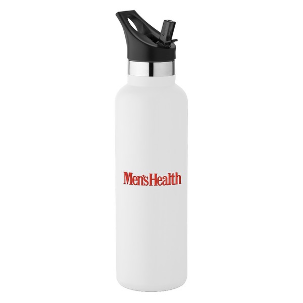 20 oz Basecamp Mesa Tundra Bottle with Screw Top and Flip-Top Straw Lid 1