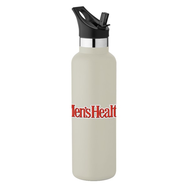 20 oz Basecamp Mesa Tundra Bottle with Screw Top and Flip-Top Straw Lid 1