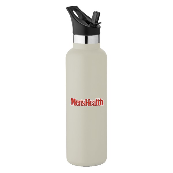 20 oz Basecamp Mesa Tundra Bottle with Screw Top and Flip-Top Straw Lid 1
