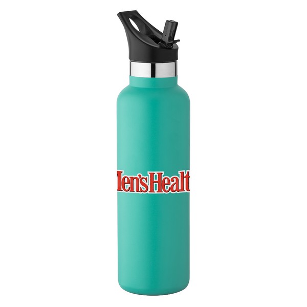 20 oz Basecamp Mesa Tundra Bottle with Screw Top and Flip-Top Straw Lid 1