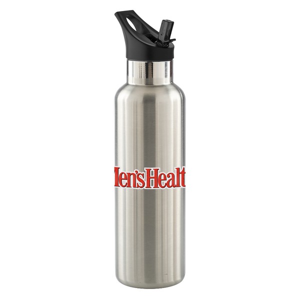 20 oz Basecamp Mesa Tundra Bottle with Screw Top and Flip-Top Straw Lid 1