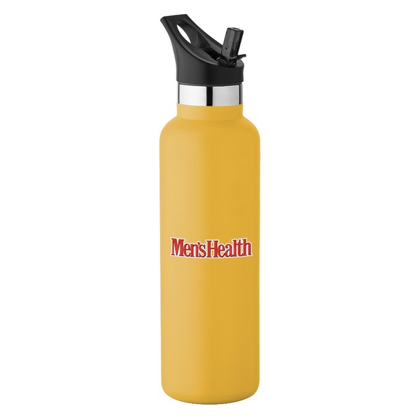 20 oz Basecamp Mesa Tundra Bottle with Screw Top and Flip-Top Straw Lid 1