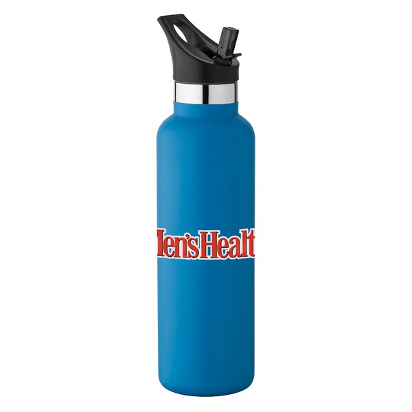 20 oz Basecamp Mesa Tundra Bottle with Screw Top and Flip-Top Straw Lid 1