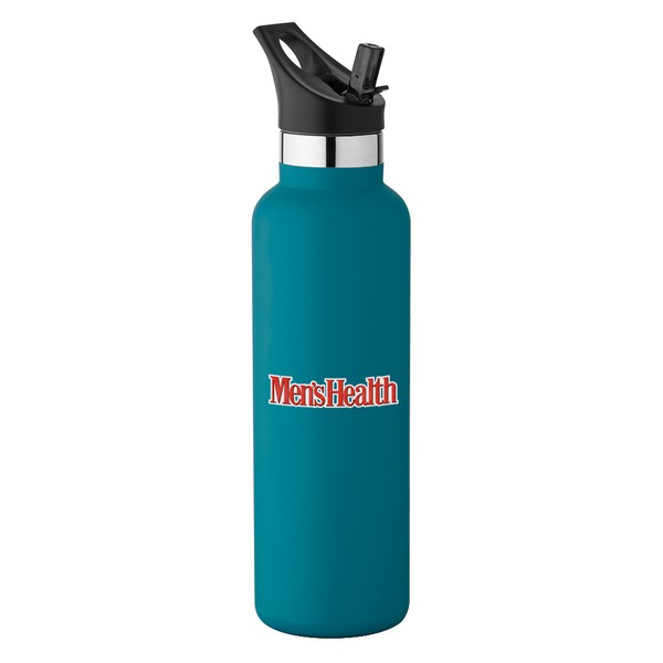20 oz Basecamp Mesa Tundra Bottle with Screw Top and Flip-Top Straw Lid 1