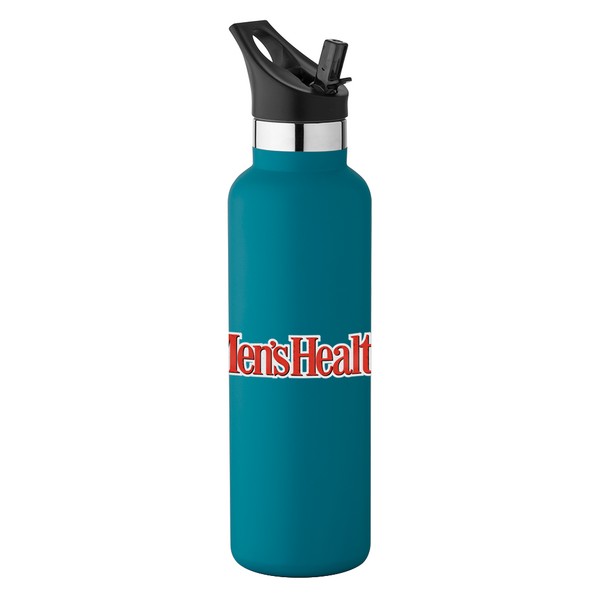 20 oz Basecamp Mesa Tundra Bottle with Screw Top and Flip-Top Straw Lid 1