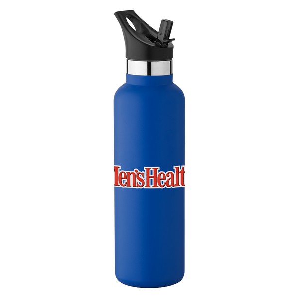 20 oz Basecamp Mesa Tundra Bottle with Screw Top and Flip-Top Straw Lid 1
