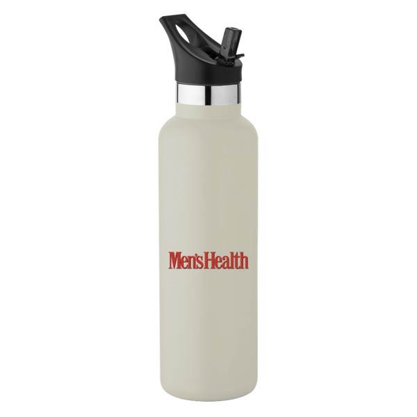 20 oz Basecamp Mesa Tundra Bottle with Screw Top and Flip-Top Straw Lid 1