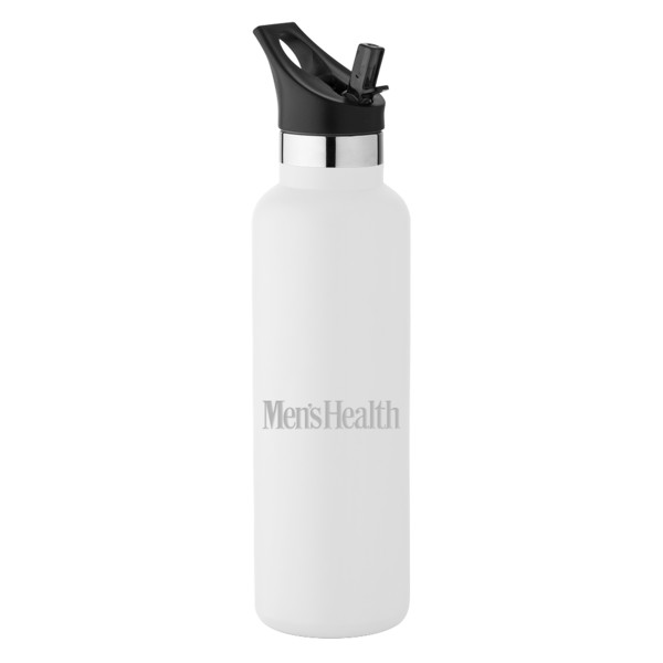 20 oz Basecamp Mesa Tundra Bottle with Screw Top and Flip-Top Straw Lid 1