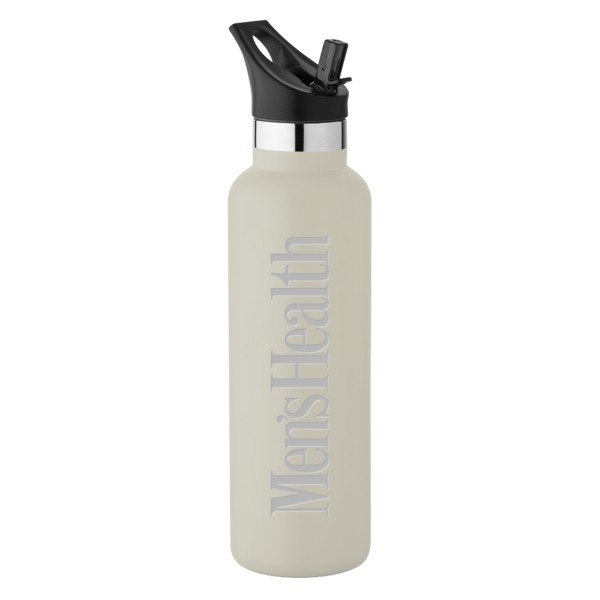 20 oz Basecamp Mesa Tundra Bottle with Screw Top and Flip-Top Straw Lid 1