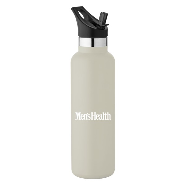 20 oz Basecamp Mesa Tundra Bottle with Screw Top and Flip-Top Straw Lid 1