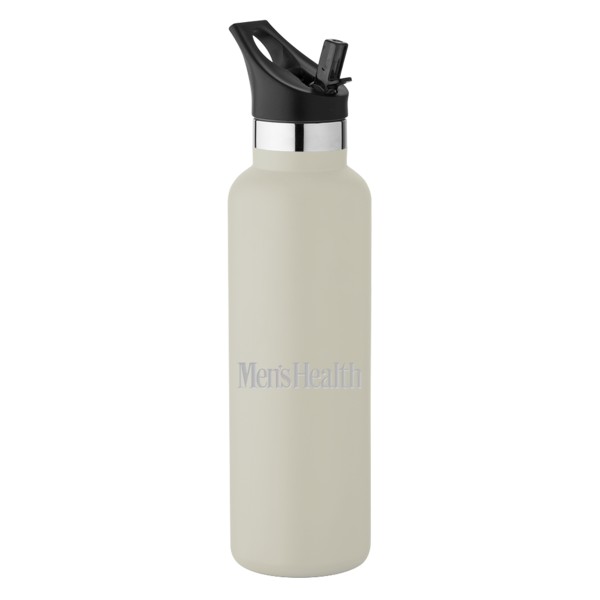 20 oz Basecamp Mesa Tundra Bottle with Screw Top and Flip-Top Straw Lid 1
